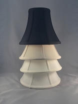 CLIP ON Bell Silk Shade